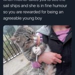 When mother takes you to see the sail ships