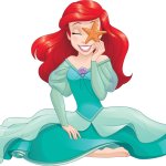 Ariel with the starfish