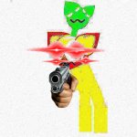 Yooreek emoji cat with gun