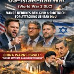 US–Israel–Iran War (World War 3 DLC) rebukes Ben-Gvir and Smotri