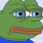 Blue eye pepe
