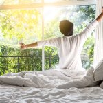 Waking up happy