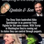Deep State puppets meme