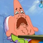 Patrick eats rotten milk meme