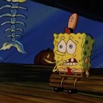 Nervous Spongebob