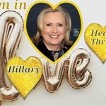 Hillary Heart Throb I'm in Love