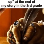 "it was all a dream..." | How it felt writing "...and then he woke up" at the end of my story in the 3rd grade | image tagged in gifs,meme,memes,fun,funni | made w/ Imgflip video-to-gif maker