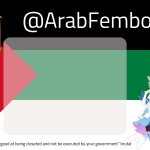 ArabFemboy questionable anounce temp meme