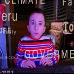 kid on searching on computer meme
