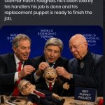 WEF Great REPLACEMENT PUPPETS meme