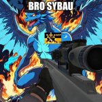 The Aicp is Cringe and So is This Monster | BRO SYBAU | image tagged in aicp monster,anti aicp | made w/ Imgflip meme maker