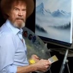 Disgusted Bob Ross template
