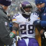 Adrian Peterson Goes Down