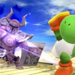 Zelda's knight killing yoshi meme