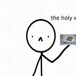 the holy windows 98 template