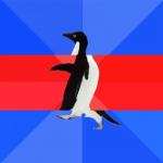 Awkward awesome awkward penguin meme