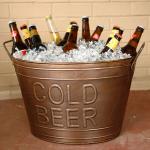 Ice Bucket of beer challenge