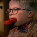 Ralphie Cleans His Mouth Out With Soap meme