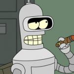 Bender Futurama cigar meme