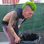 puking punk meme