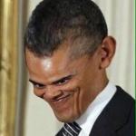 Obama rape face