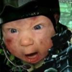army baby meme