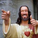 Jesus pointing meme