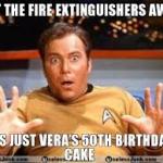 Shatner 50th Birthday greeting meme