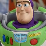 Buzz Lightyear is not amused.