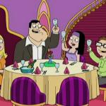 American dad family's diner