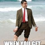 Mr Bean giving pose | THAT MOMENT WHEN YOU GET THE 69TH LIKE | image tagged in mr bean giving pose | made w/ Imgflip meme maker