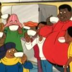 fat albert sipping the tea