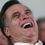 Mitt Romney laughing