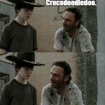 coral | What do you get when you cross a chicken with a crocodile? Dad, come on... Crocodoodledoo. Crocodoodledoo, Coral! | image tagged in coral | made w/ Imgflip meme maker
