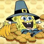 Thanksgiving Spongebob meme