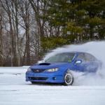 Snow drifting like