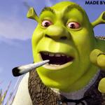Smoking Shrek meme