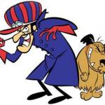 Dastardly and Muttley meme