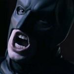 Batman yelling