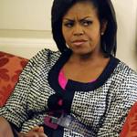 Michelle Obama is not pleased meme