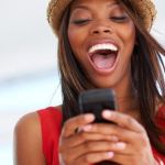 girl phone laughing | PHONES CHARGED FOR 2 MINUTES, GIRLS BE LIKE DATS LONG ENUFF | image tagged in girl phone laughing,girls be like,girls,lol,funnyt,funny | made w/ Imgflip meme maker