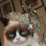 Grumpy Cat New Years meme