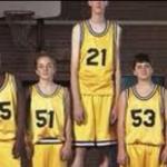 Abnormally tall basketball player meme