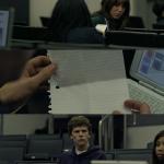 zuckerberg note pass meme