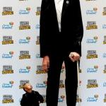 the tallest and shortest man in the world meme