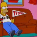 Home Simpson Watch Sport