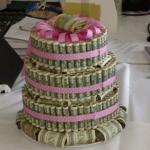 Money cake lets eat 