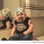 funny baby assbeater