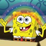 Sponge Bob imagination meme