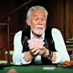 Kenny Rogers playing cards